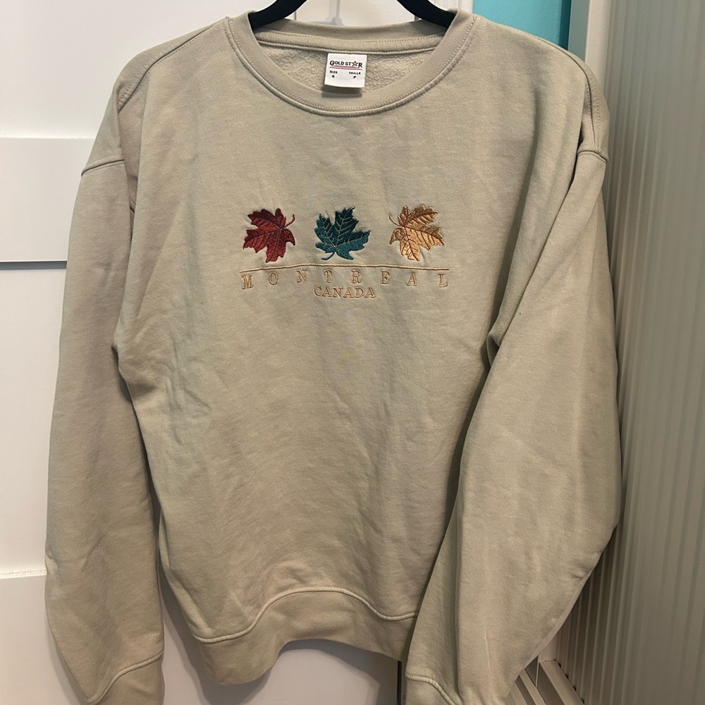 Beige Montreal Canada Sweatshirt